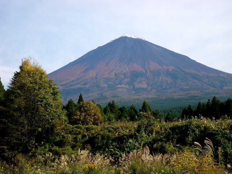 富士山南麓の秋