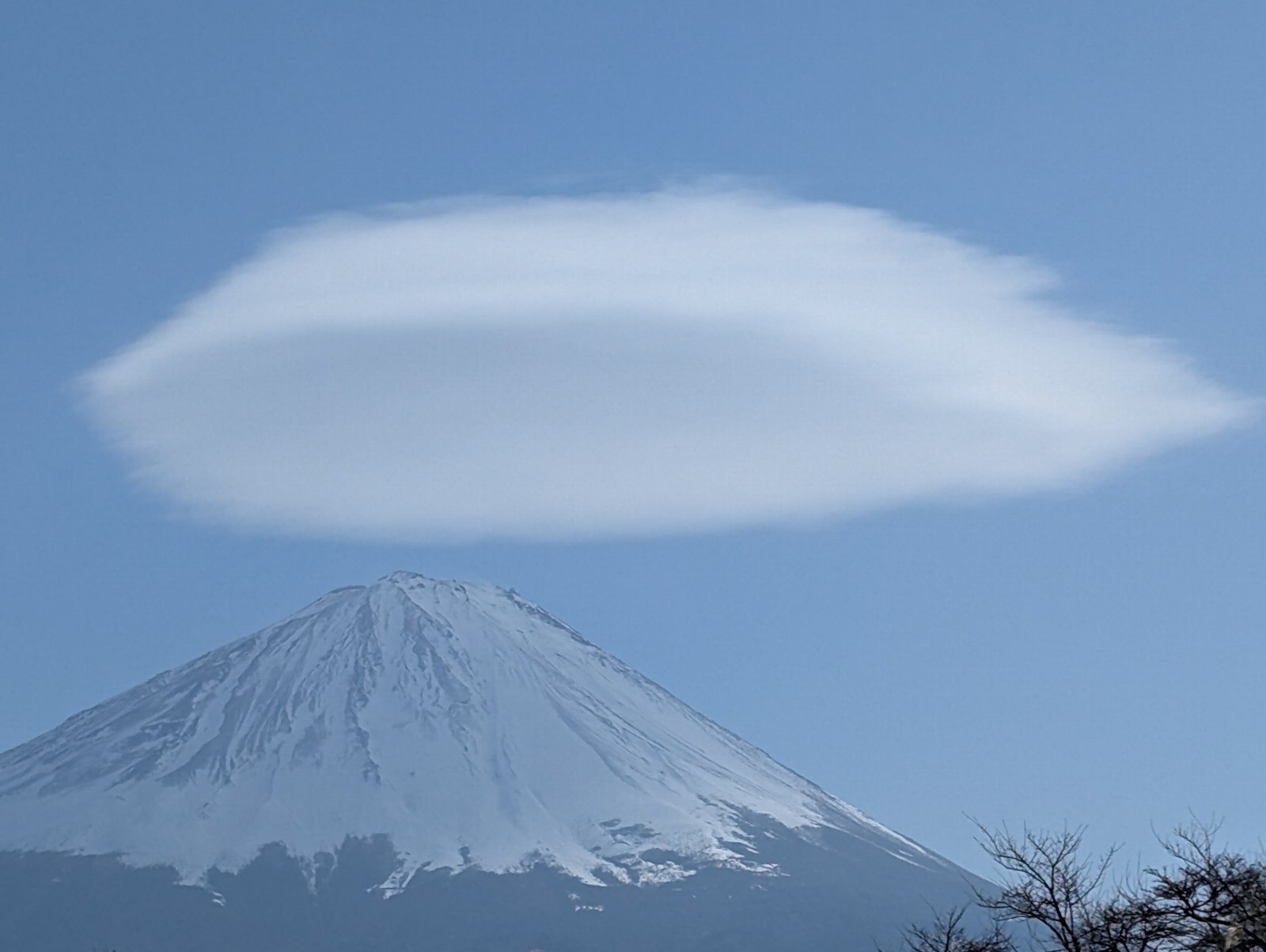 今日の富士山